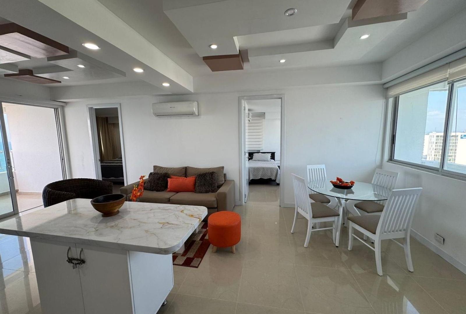 Apto Luxury 2401 Palmetto1 Frente Al Mar *