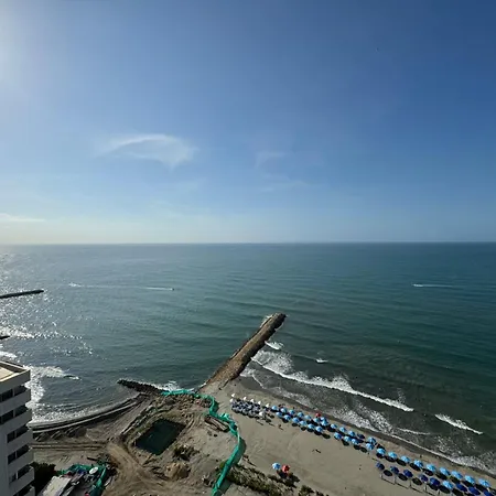 Apto Luxury 2401 Palmetto1 Frente Al Mar * Cartagena